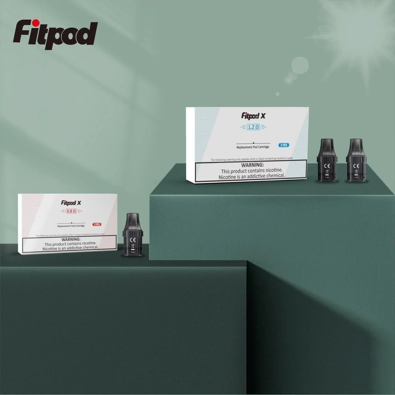 Fitpod X 斯萊克三代X-BOX四代煙彈空倉通用SLYEEK1234代